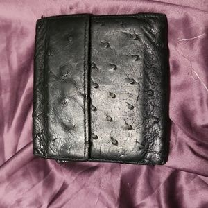 Fiocchi Authentic ostrich skin wallet